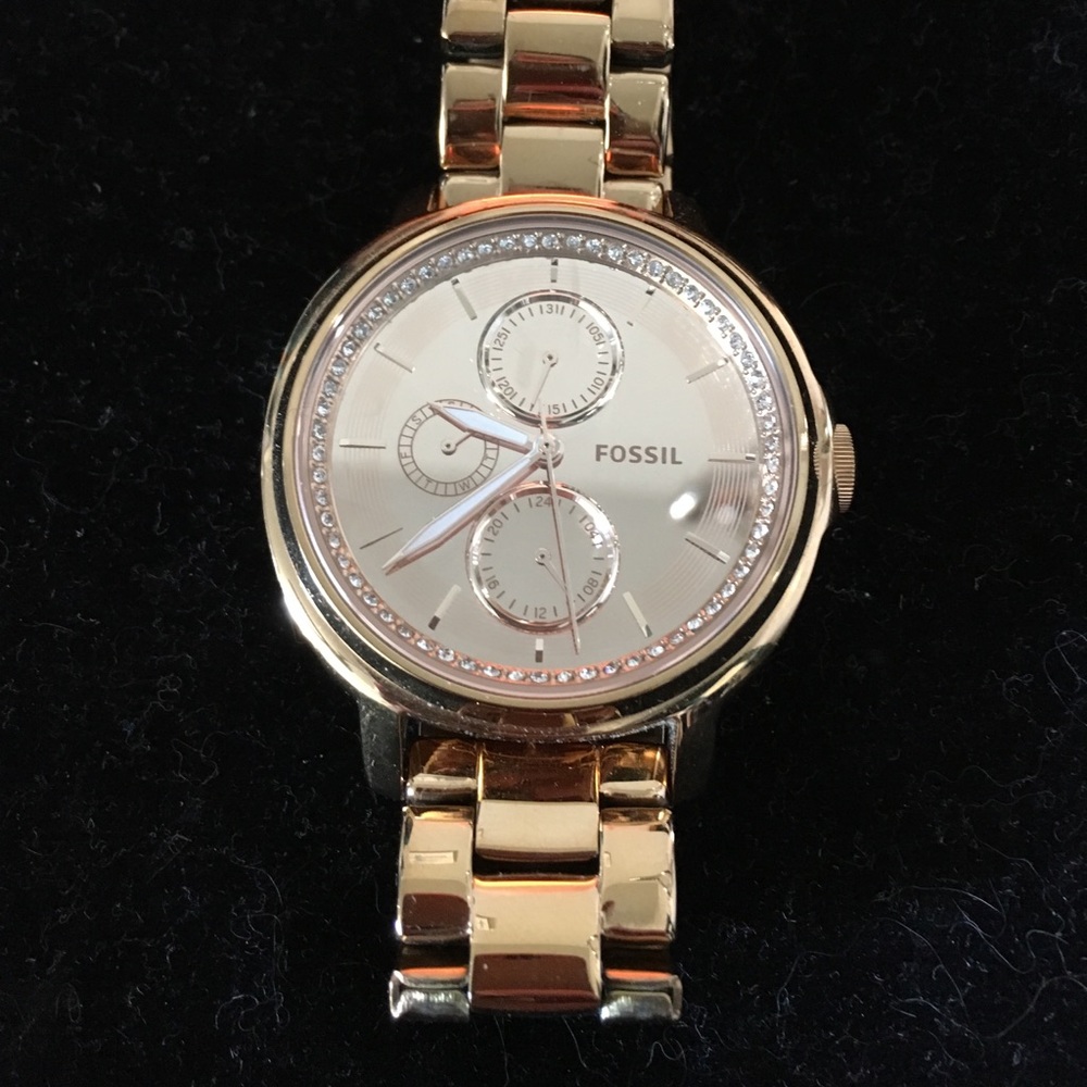Fossil Rose Gold Watch